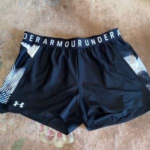 black under armor shorts